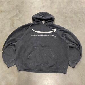 Amazon Work Hard Have Fun Make History Hoodie Sweatshirt 2XL